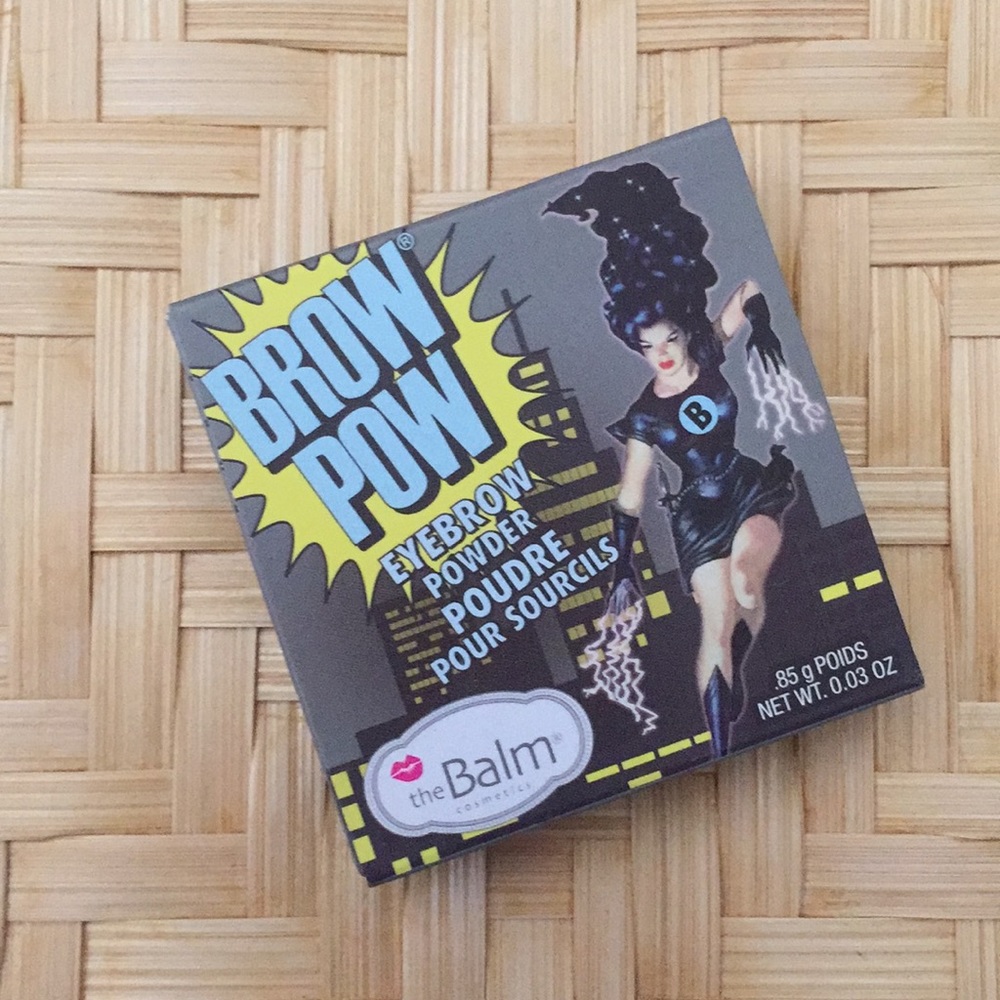 🌈 3 for $15 🌈 Brow Pow eyebrow powder DARK BROWN THE BALM NIB